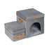 f613dcd3d7ba90ab0bbab2abf6d433c0Foldable Pet Storage Stairs Dog Steps Ladder