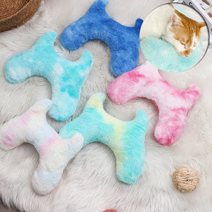 3bba218583f37d671927cc16478c77a3Pet Pillow Super Soft Tie-dyed Plush Cat Supplies Pet Products